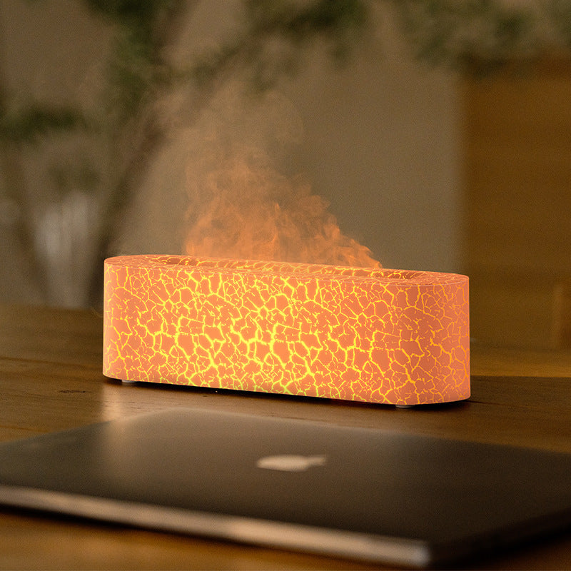 Creative Lava Colorful Flame Aroma Diffuser