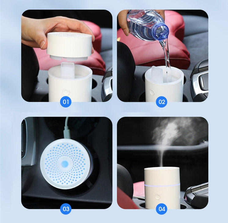 Car Diffuser Ultrasonic Water Mist Humidifier