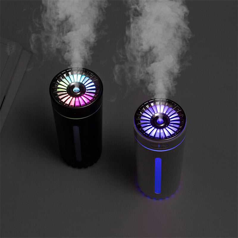 Wireless Air Humidifier Colorful Lights Mute Ultrasonic USB