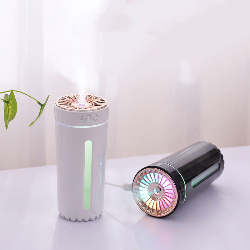 Wireless Air Humidifier Colorful Lights Mute Ultrasonic USB