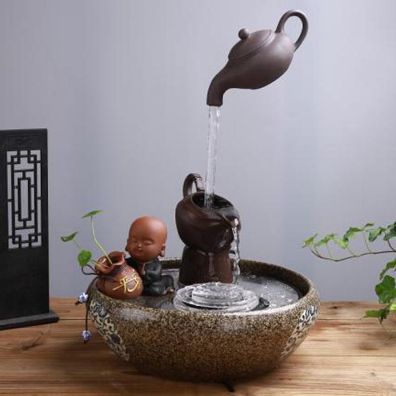 Creative Suspension Faucet Chinese Teapot Novice Humidifier