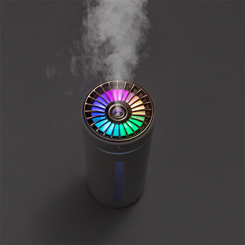 Wireless Air Humidifier Colorful Lights Mute Ultrasonic USB